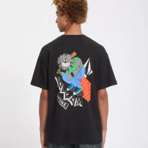 Camiseta Volcom Sk8 Break Negra
