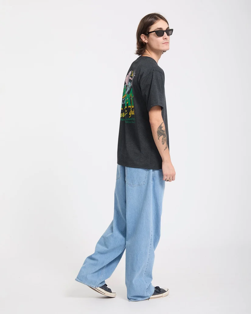 Camiseta Volcom Tipsy Rat Negra - Imagen 4