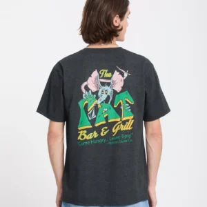 Camiseta Volcom Tipsy Rat Negra