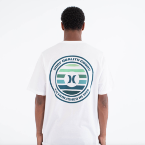 Camiseta Hurley Printing Press Louis Blanca