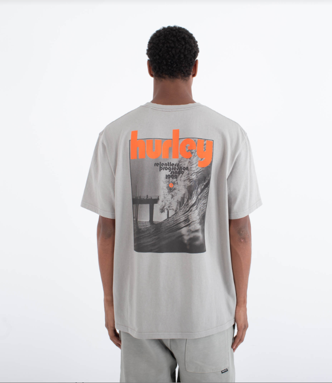 Camiseta Hurley Craft Halftone Gris