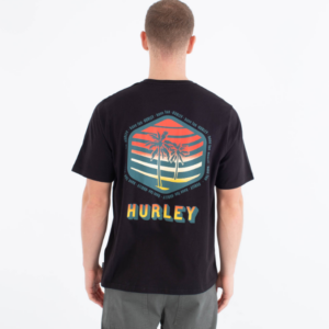Camiseta Hurley Printing Press Tesoura Negro