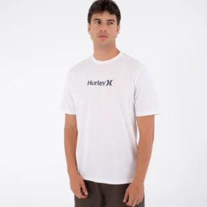 Camiseta Hurley Printing Press O&O Blanca