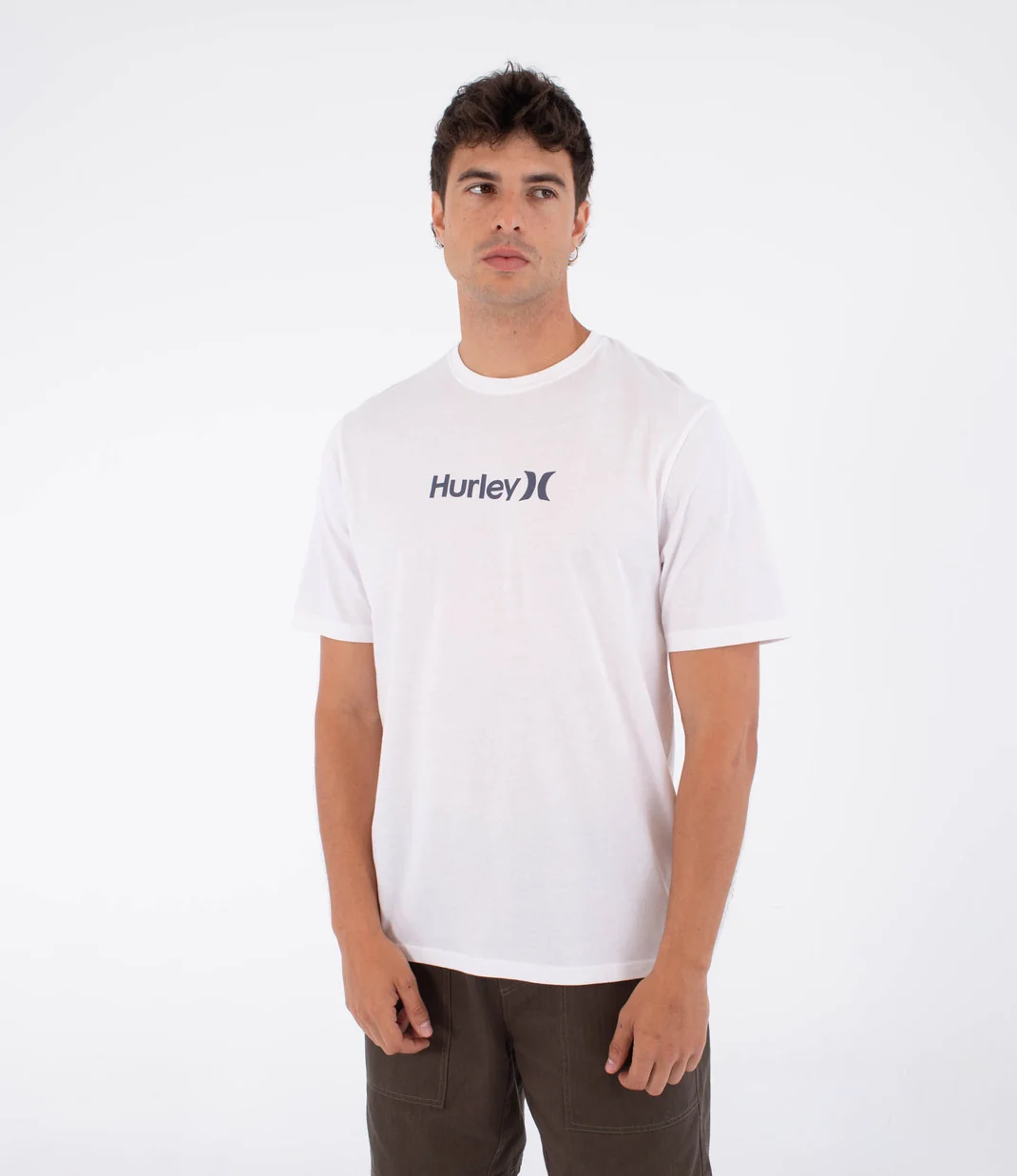 Camiseta Hurley Printing Press O&O Blanca