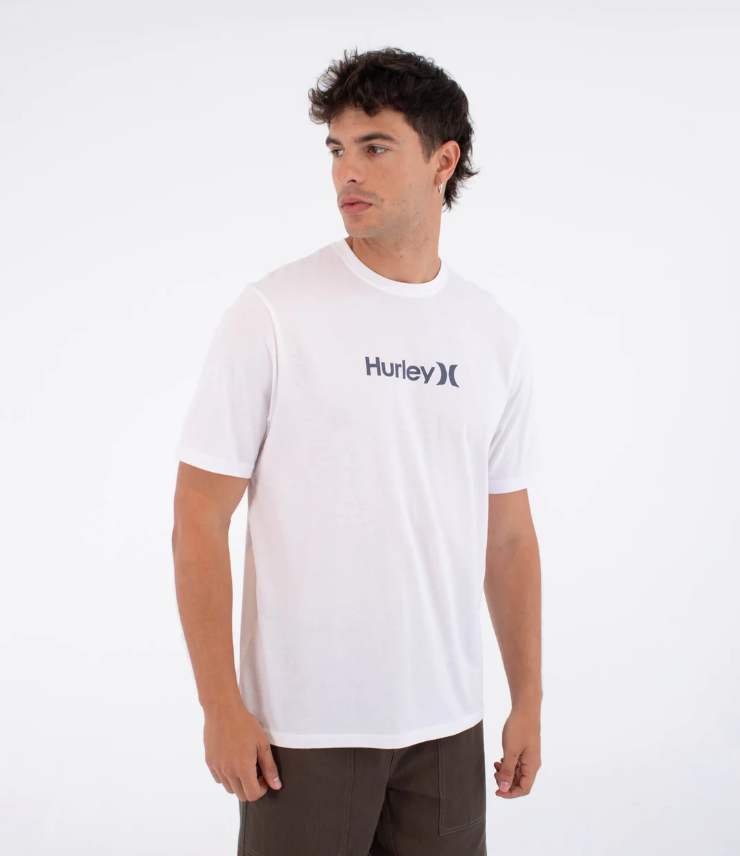Camiseta Hurley Printing Press O&O Blanca - Imagen 3