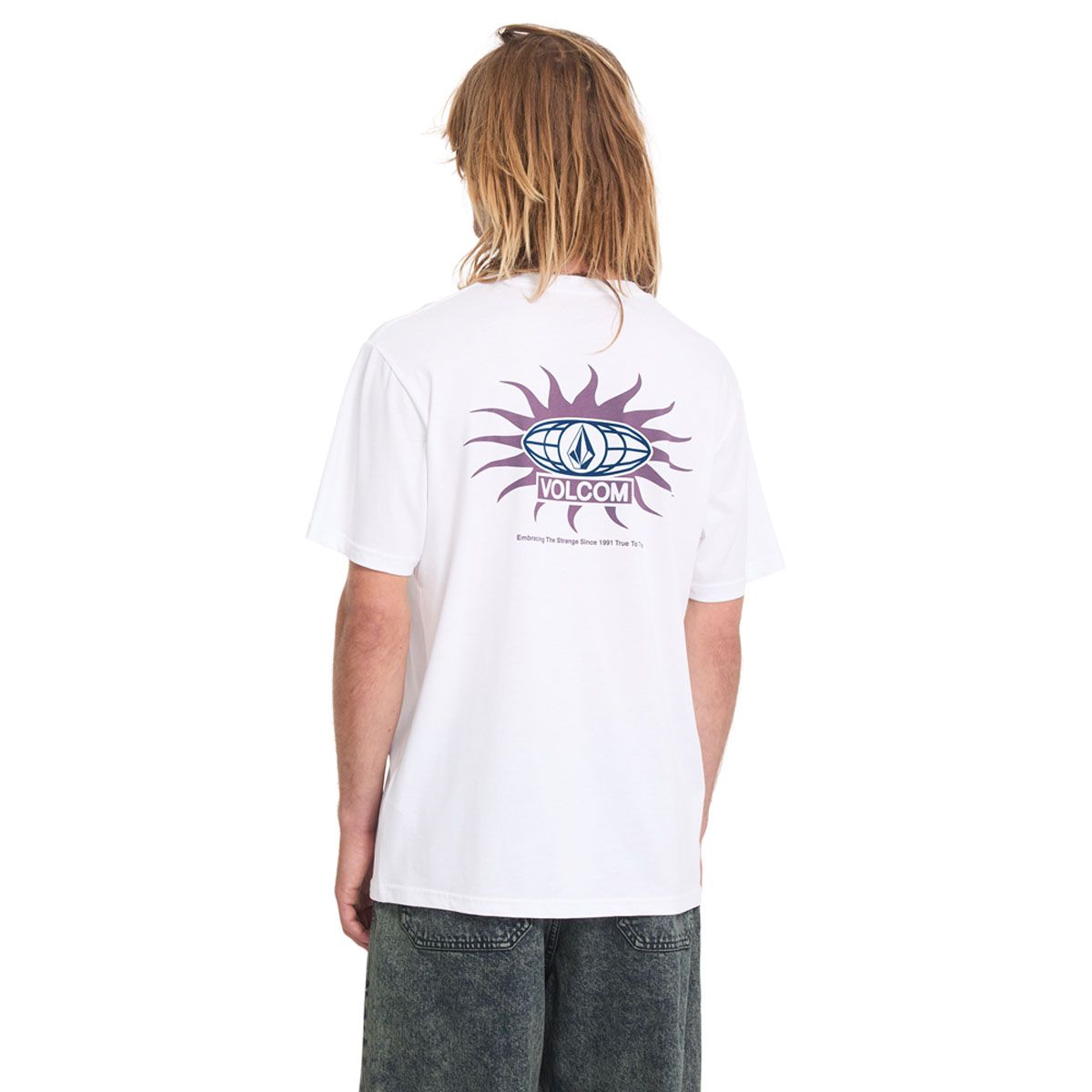 Camiseta Volcom Sunlog  Blanca