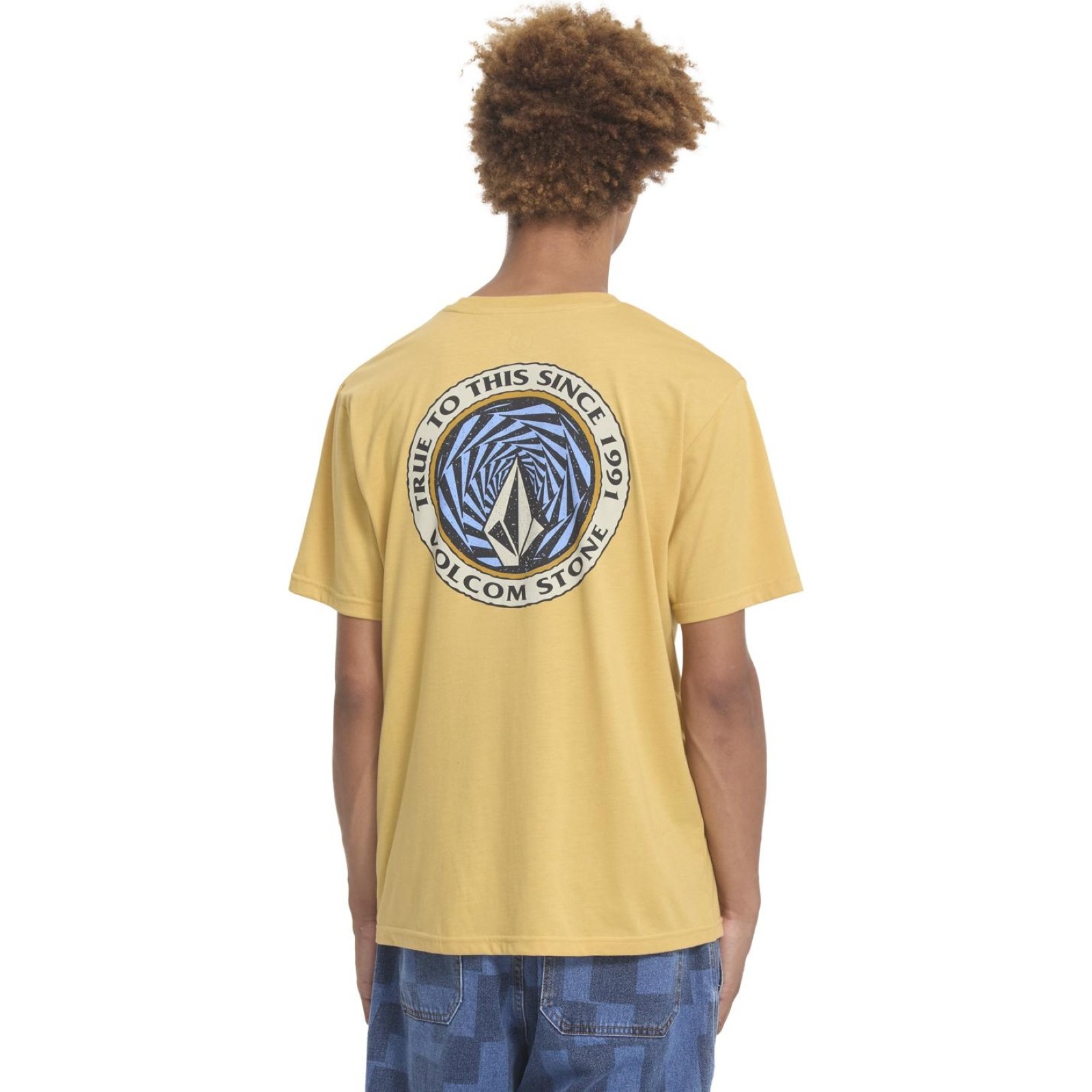 Camiseta Volcom Ringstone Amarilla