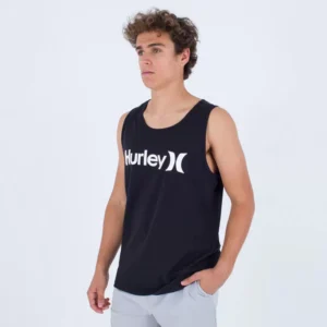 Camiseta Hurley de asillas Tank Printing Press O&O Mini Negra