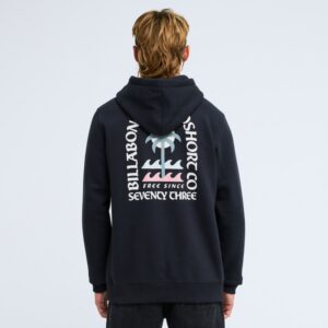 Sudadera Billabong Foundation con capucha Negra