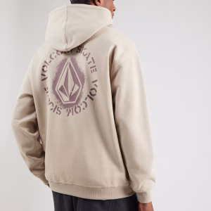 Sudadera Volcom con capucha Skidder Beige