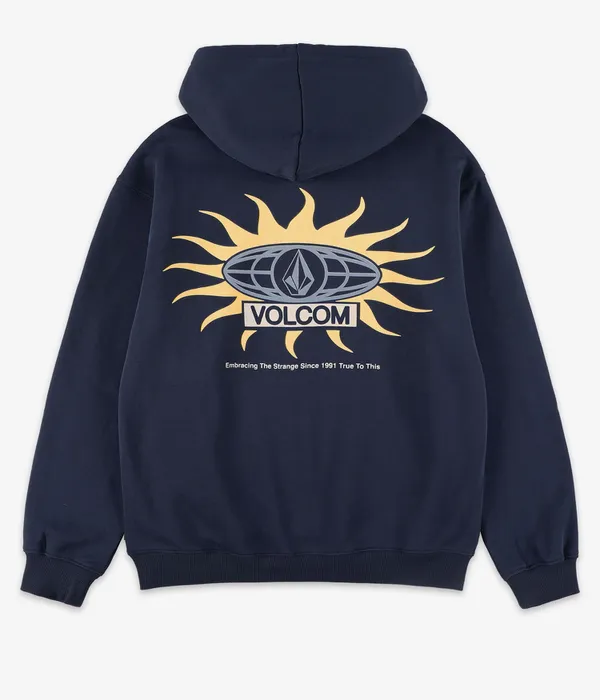 Sudadera Volcom con capucha Watanite Azul Marino - Imagen 6