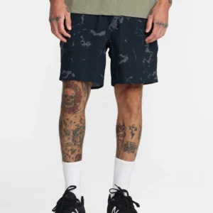 Short Rvca Yogger 2 en 1 Negro