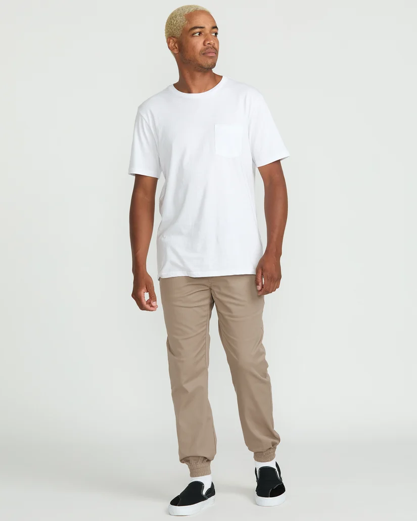 Pantalón Volcom Jogger Slim Frickin Khaki - Imagen 3
