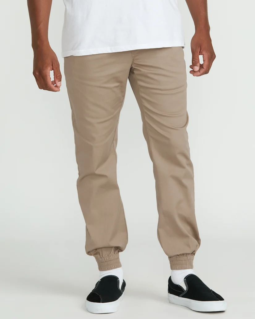 Pantalón Volcom Jogger Slim Frickin Khaki