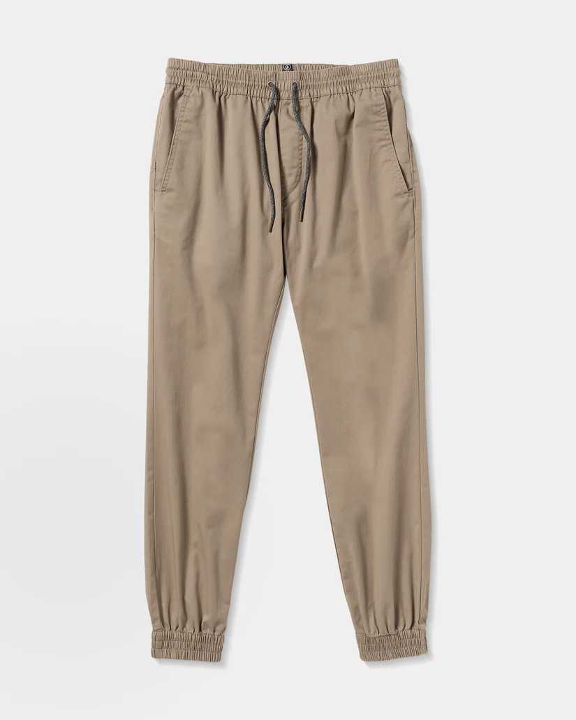Pantalón Volcom Jogger Slim Frickin Khaki - Imagen 4