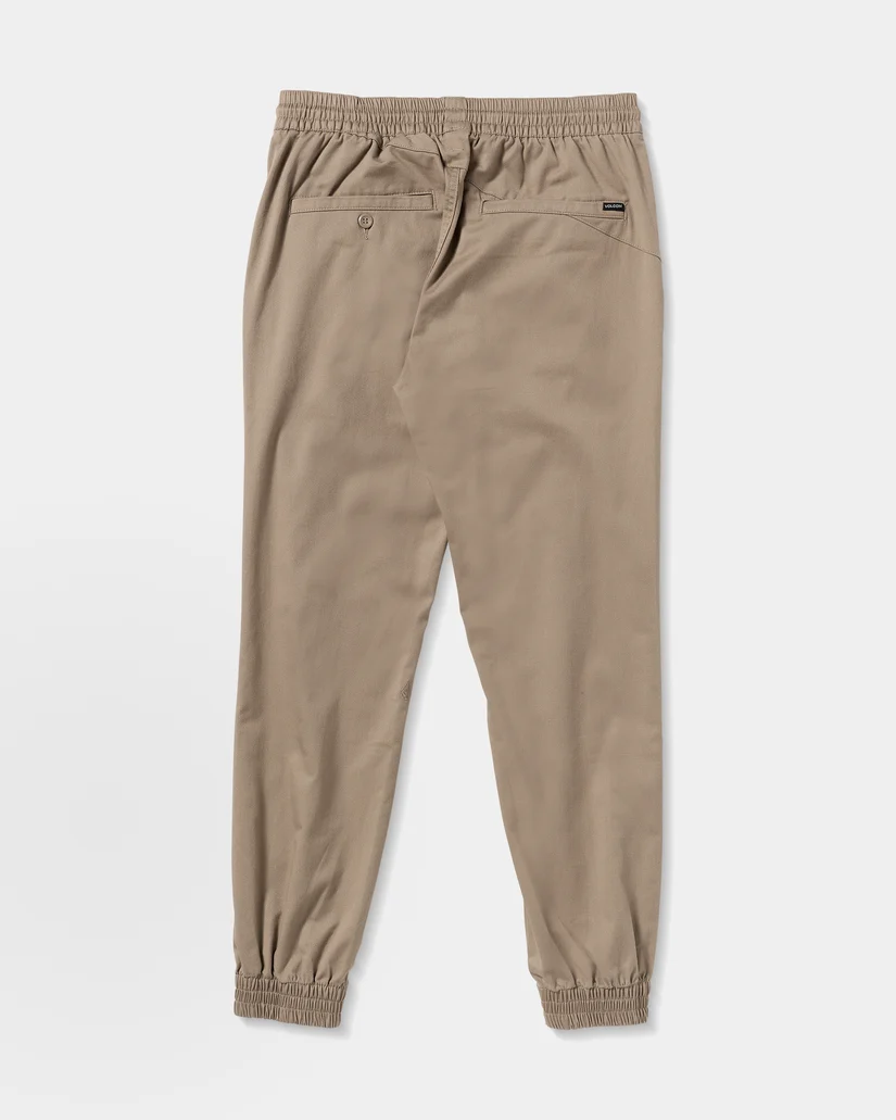 Pantalón Volcom Jogger Slim Frickin Khaki - Imagen 5