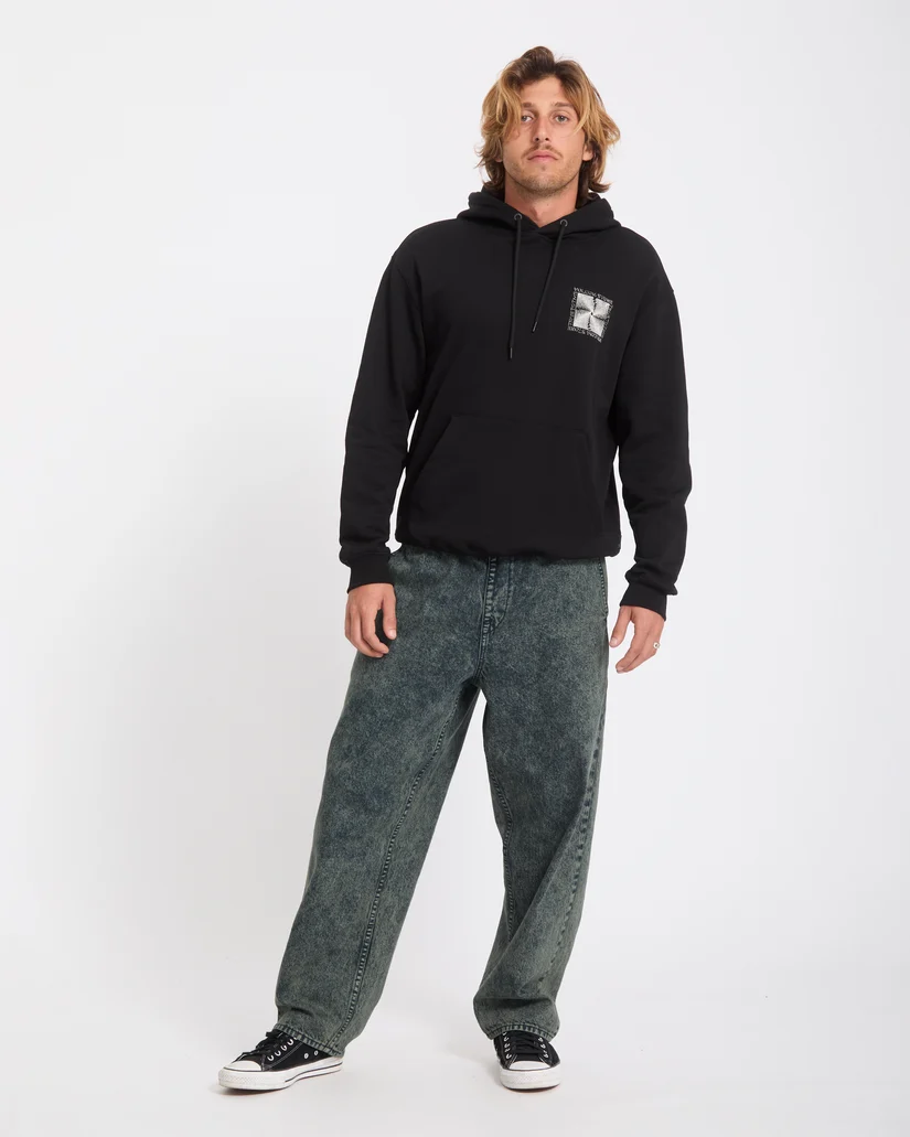 Sudadera Volcom con capucha Watanite Negra - Imagen 5