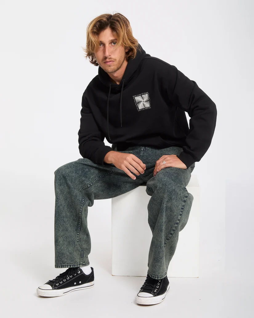 Sudadera Volcom con capucha Watanite Negra - Imagen 6