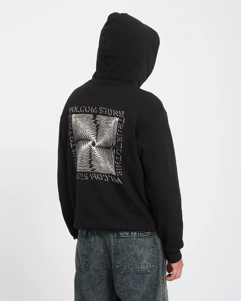 Sudadera Volcom con capucha Watanite Negra - Imagen 3
