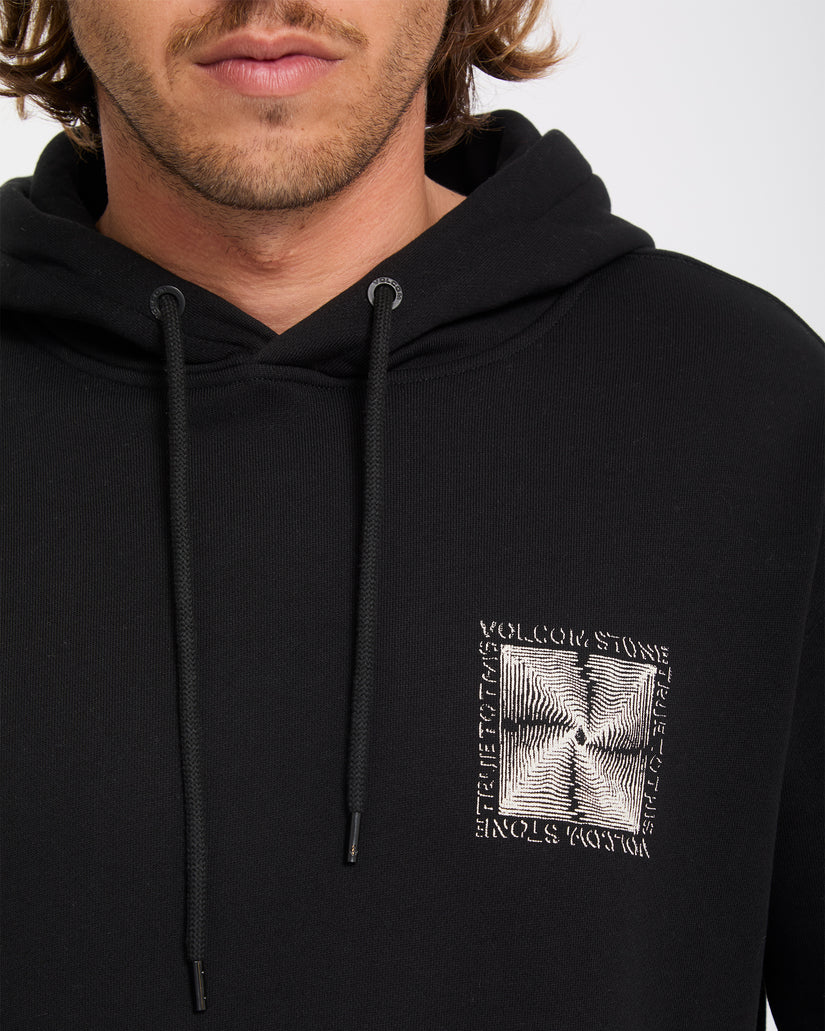 Sudadera Volcom con capucha Watanite Negra - Imagen 4