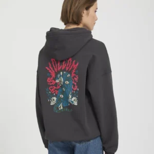 Sudadera Volcom con capucha Radical Daze Up Negra
