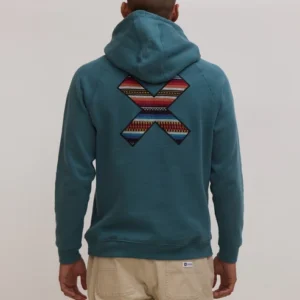 Sudadera Blue Banana Unisex con capucha Classic Verde Amazónico
