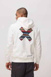 Sudadera Blue Banana Unisex Classic con Capucha Blanca