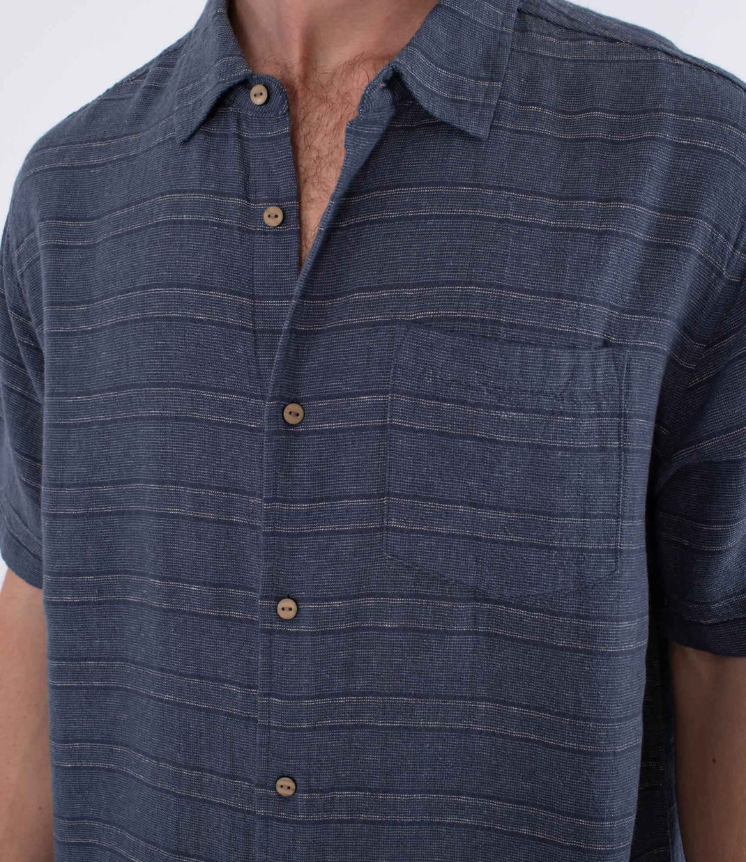 Camisa Hurley Oceanside Azul - Imagen 3