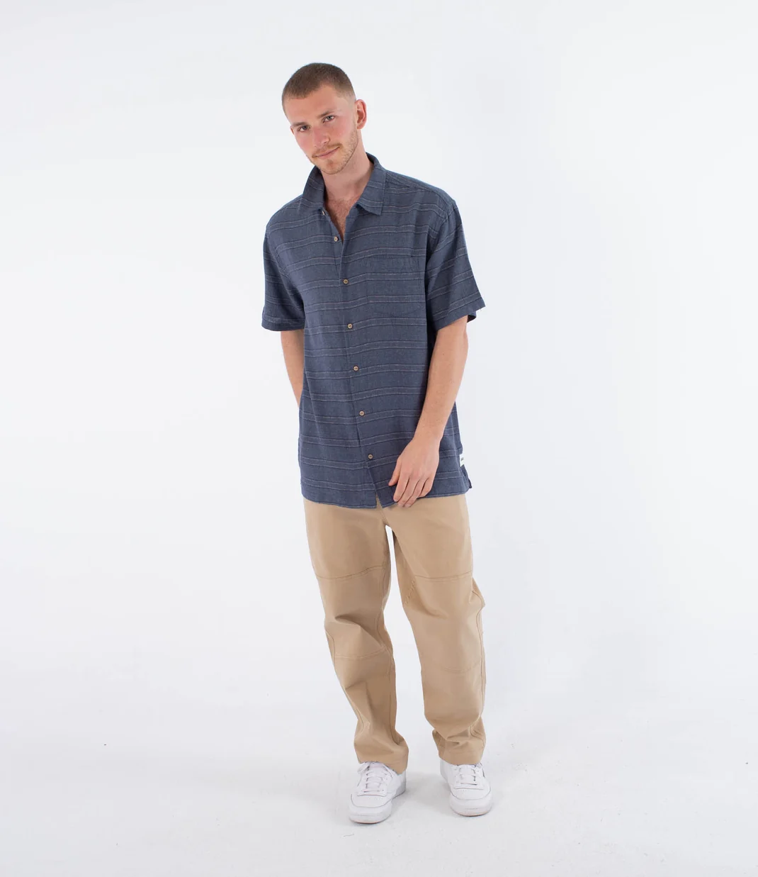 Camisa Hurley Oceanside Azul - Imagen 5