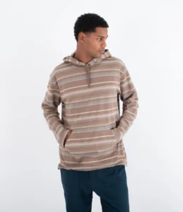 Sudadera Hurley con capucha Poncho Beige