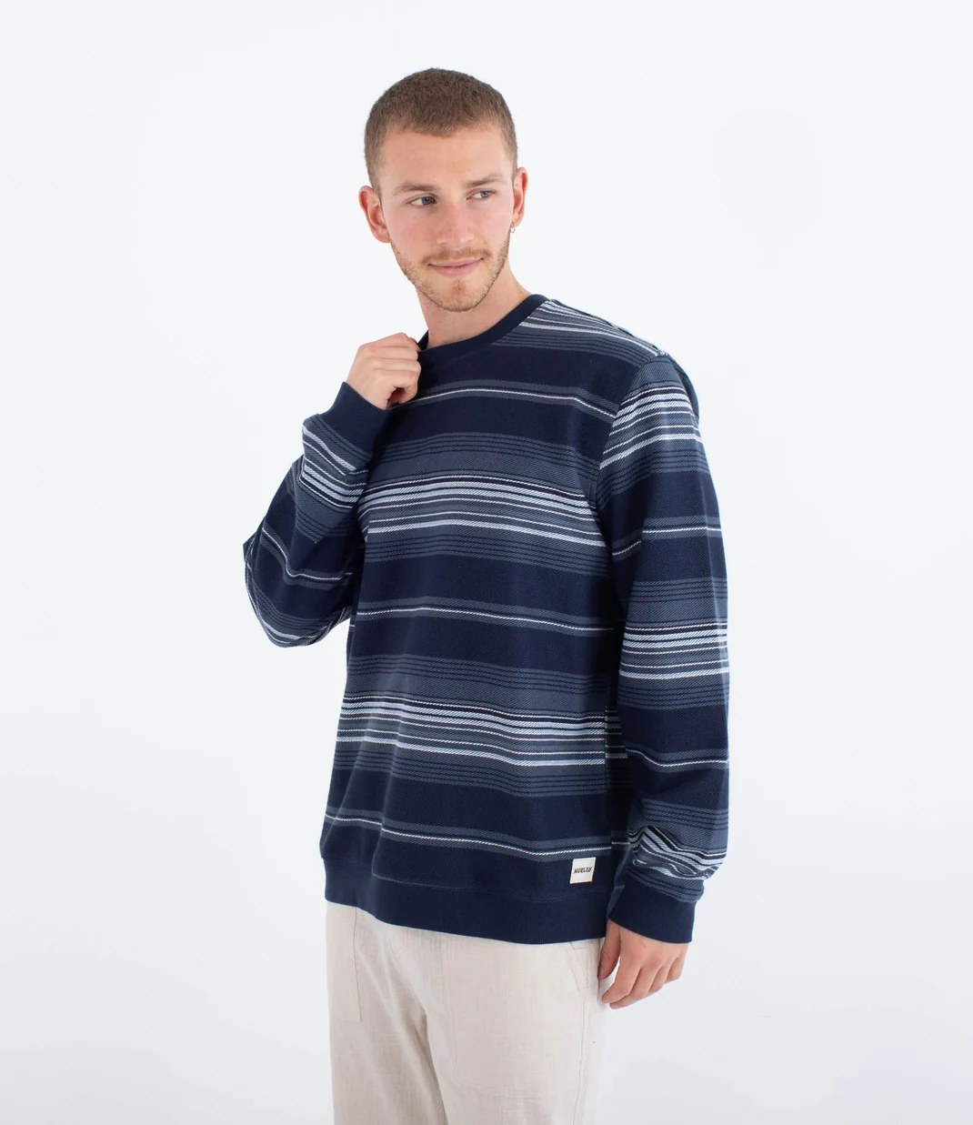 Sudadra Hurley Hacienda Crew Azul