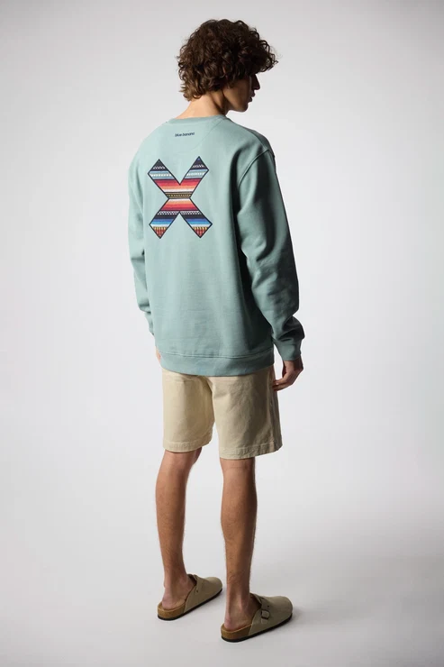 Sudadera Blue Banana Unisex Classic Verde