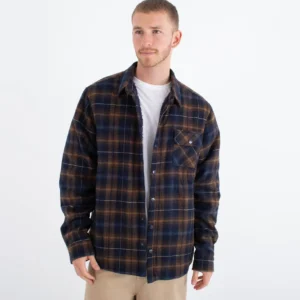 Camisa Hurley Axe Sherpa Azul