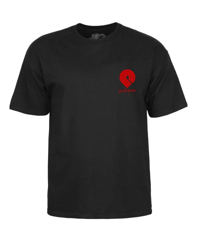 Camiseta Powell Peralta Tucking Skeleton Negra - Imagen 2