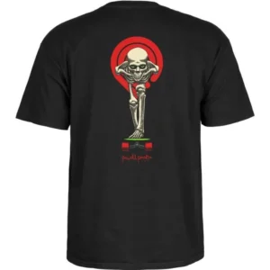 Camiseta Powell Peralta Tucking Skeleton Negra