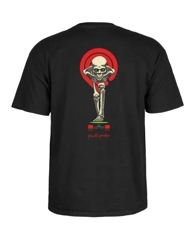 Camiseta Powell Peralta Tucking Skeleton Negra