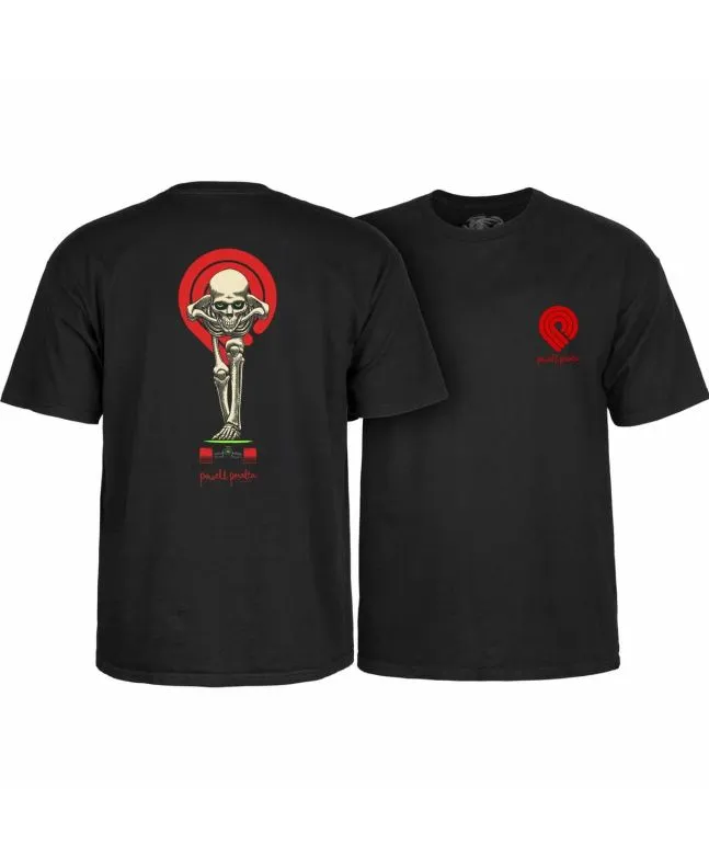 Camiseta Powell Peralta Tucking Skeleton Negra - Imagen 3