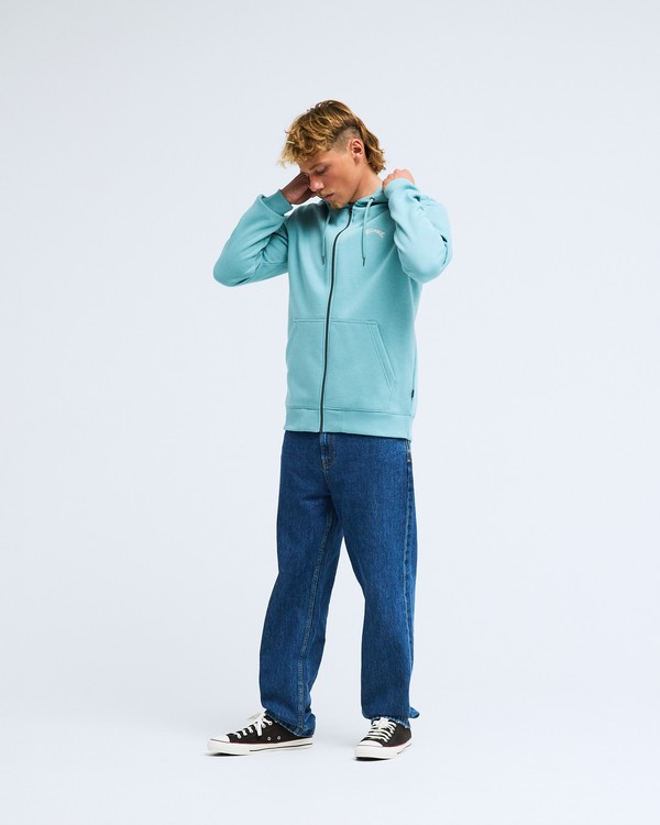 Sudadera Billabong Arch Verde Agua - Imagen 3