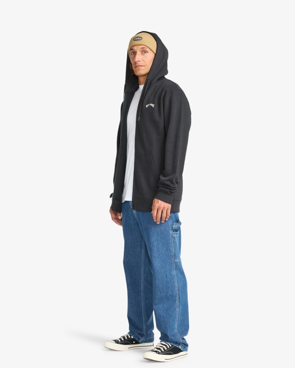 Sudadera Billabong Arch Negra - Imagen 3