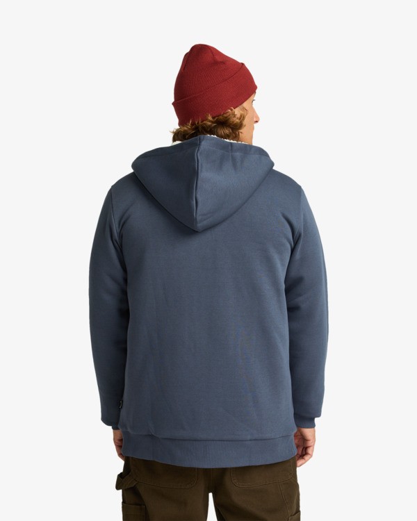 Sudadera Billabong Sherpa Azul - Imagen 2
