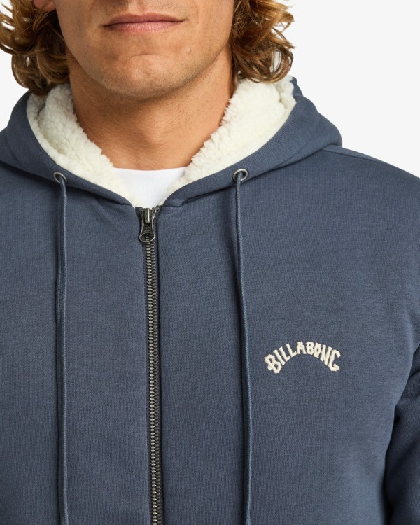 Sudadera Billabong Sherpa Azul - Imagen 3