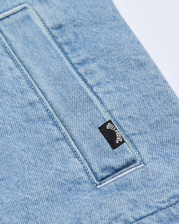 Cazadora Vaquera Billabong Pum Denim Azul - Imagen 4