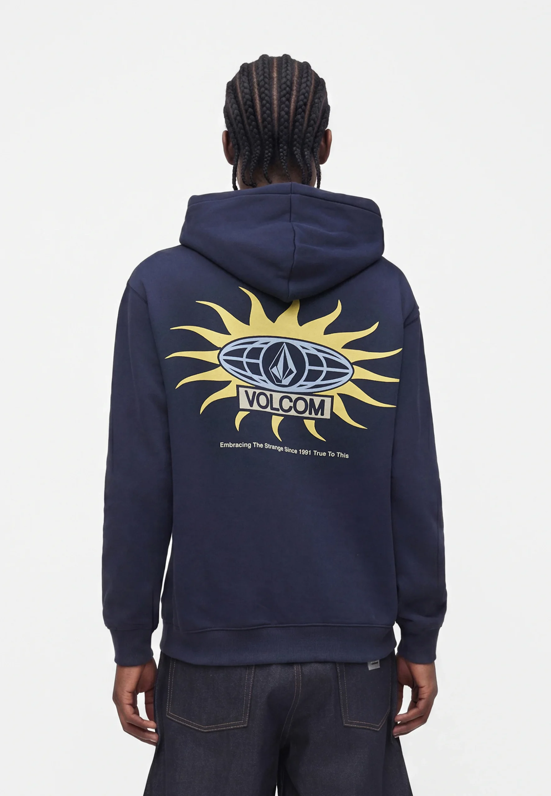 Sudadera Volcom con capucha Watanite Azul Marino