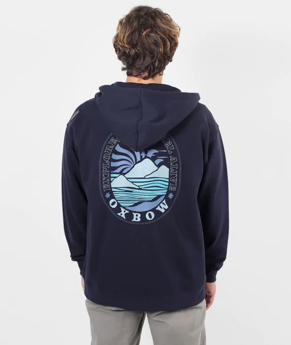 Sudadera Oxbow Unfading Azul Marino