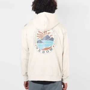 Sudadera Oxbow Unfading Azul Beige