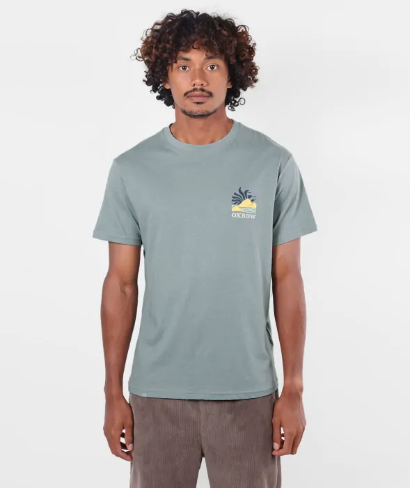 Camiseta Oxbow Unfading Azul - Imagen 2