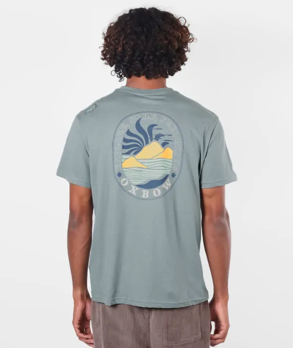 Camiseta Oxbow Unfading Azul