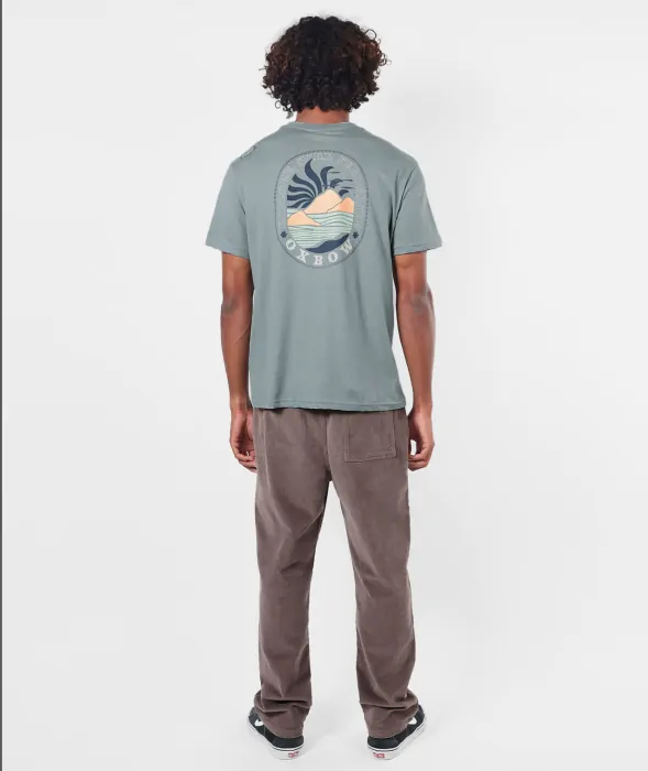 Camiseta Oxbow Unfading Azul - Imagen 4