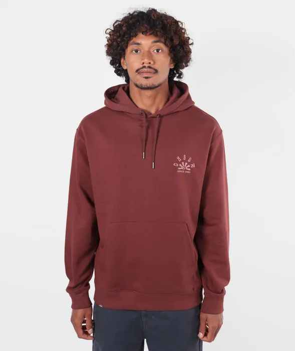 Sudadera Oxbow Stoked Granate - Imagen 2