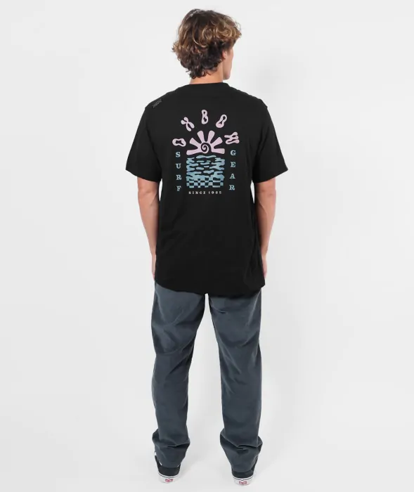 Camiseta Oxbow Stoked Negra - Imagen 4